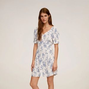 Buttoned down Floral dress